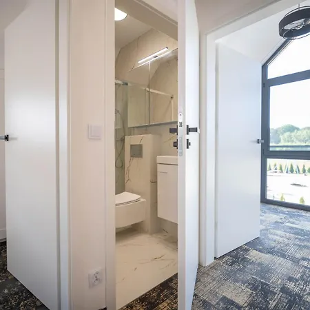 Holiday home Domki Caloroczne Z Wyzywieniem W Kompleksie Amber Park Spa Niechorze