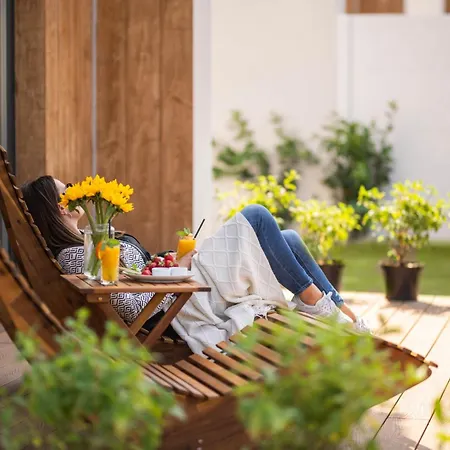Domki Caloroczne Z Wyzywieniem W Kompleksie Amber Park Spa Holiday home Niechorze