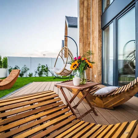 Domki Caloroczne Z Wyzywieniem W Kompleksie Amber Park Spa * Niechorze